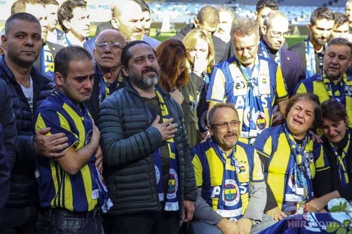 Galatasaray - Fenerbahçe derbisinde tribünde rahatsızlanarak hayatını kaybeden Koray Şener son yolculuğuna uğurlandı 17
