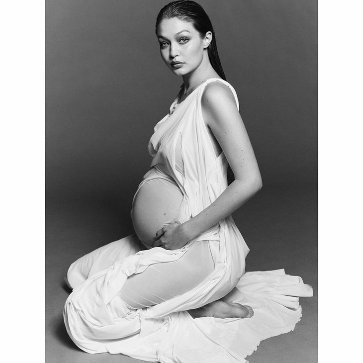 Gigi Hadid hamilelik pozlarını ilk kez paylaştı!