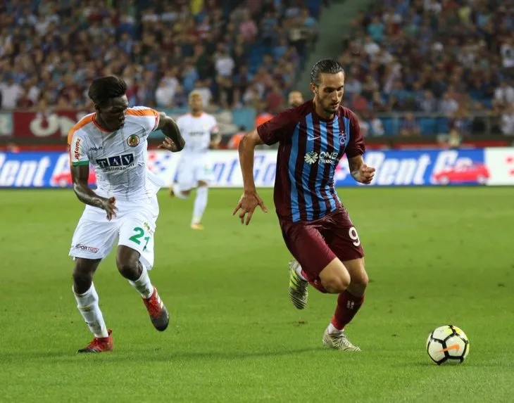 Trabzonspor - Alanyaspor maçından kareler