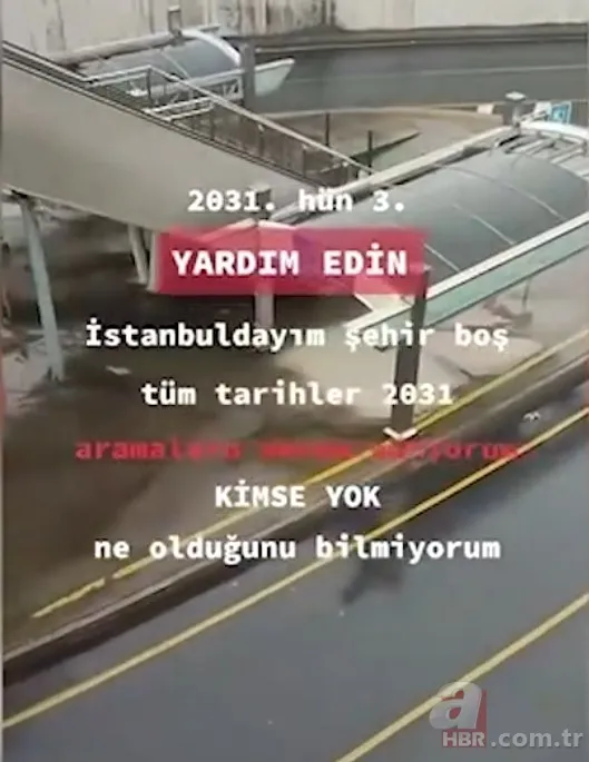 Türkiye'nin ilk zaman yolcusu! 'Tarihler 2031’i gösteriyor' dedi İstanbul'un boş sokaklarını sosyal medyadan paylaştı 6