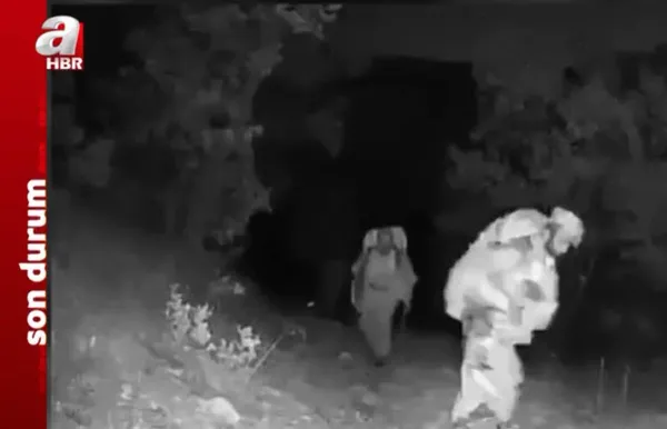 SİHA'lar Siirt'te teröristleri böyle avladı! 4 PKK'lı fotokapana yakalandı - 4