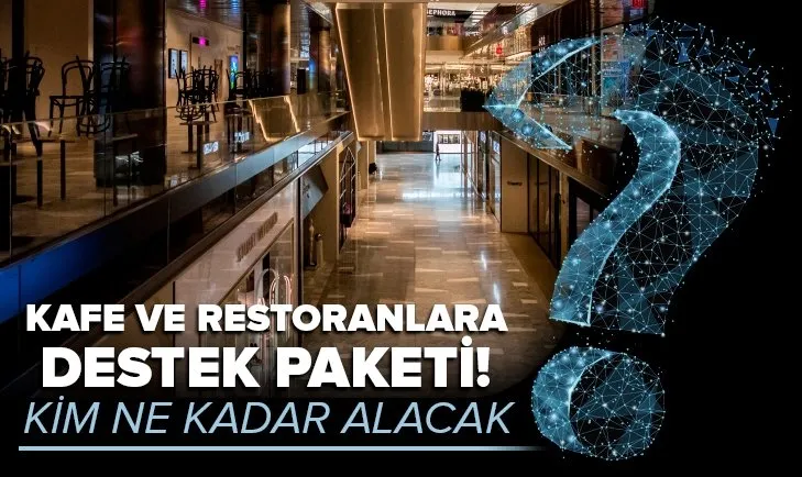 Resmi Gazete'de yayımlandı! Kafe ve restoranlara destek ödemesinin detayları belli oldu