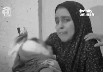 Gazzeli acılı annenin evladına son vedası yürekleri dağladı: Onu korumak için 580 tane iğne yedim ama Siyonistlerden koruyamadım