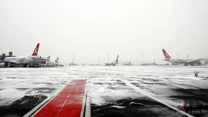 Karlı havada uçuşlar yapılır mı? Uçak seferleri iptal olur mu, karlı havada uçak kalkar mı? 6