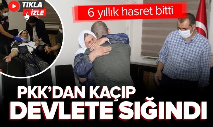 Bir anne daha evladına kavuştu | Emine anne PKK’nın 6 yıl önce daha kaçırdığı oğluna kavuştu