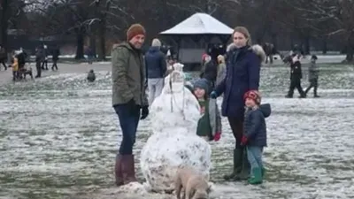 Londra’ya ilk kar yağdı