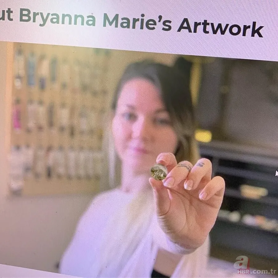 Bozuk para üstünde sanat! Herkes hayran kaldı... 10