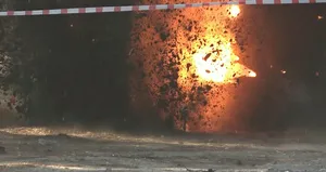 Patlamamış top mermisi bulundu!