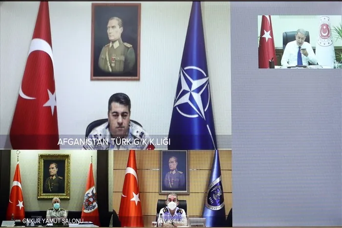 Son dakika: MSB’de Afganistan toplantısı! Milli Savunma Bakanı Hulusi Akar: Önceliğimiz personelin güvenliği