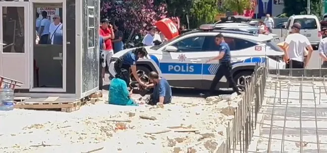 İstanbul Avcılar’da kontrolden çıkan araç yayaların arasına daldı! Yaralılar var