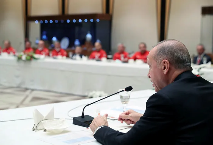 Başkan Erdoğan, milli sporcuları kabul etti - 2