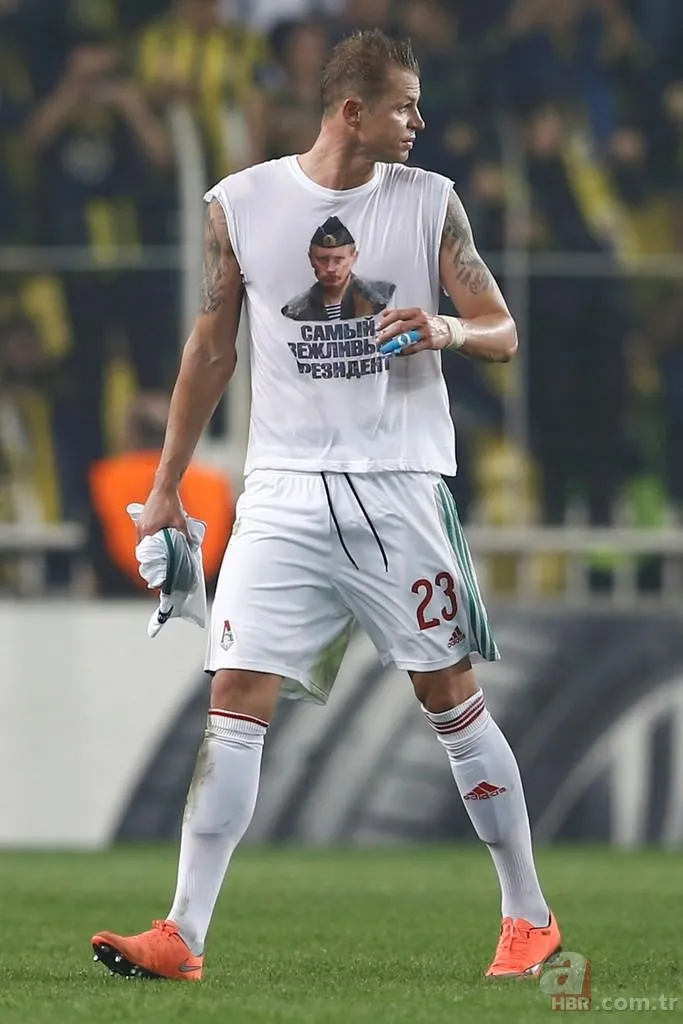 Rus futbolcudan provokasyon 2