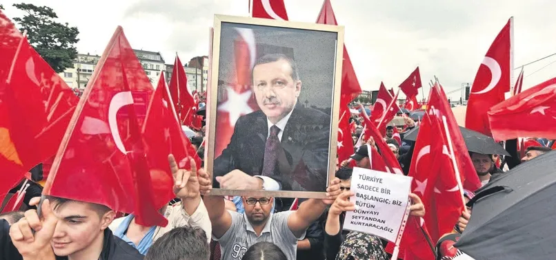 Almanya’da PKK’ya izin var Erdoğan’a yok