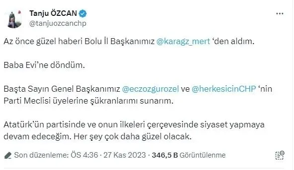 Bu ne perhiz, bu ne lahana! CHP’ye geri dönen Tanju Özcan’ın HDP çelişkisi...