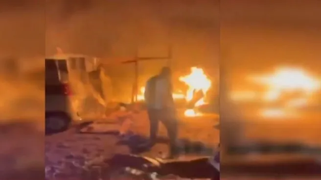 İsrail'den Refah'ta katliam | Çadırları bombalanan insanlar yanarak can verdi