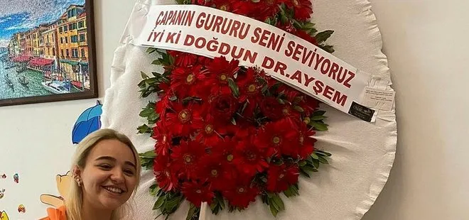 Bu kadarı da pes dedirtti! Sahte doktor Ayşe Özkiraz inandırmak için kendisine çiçek yollamış! İşte o fotoğraf...