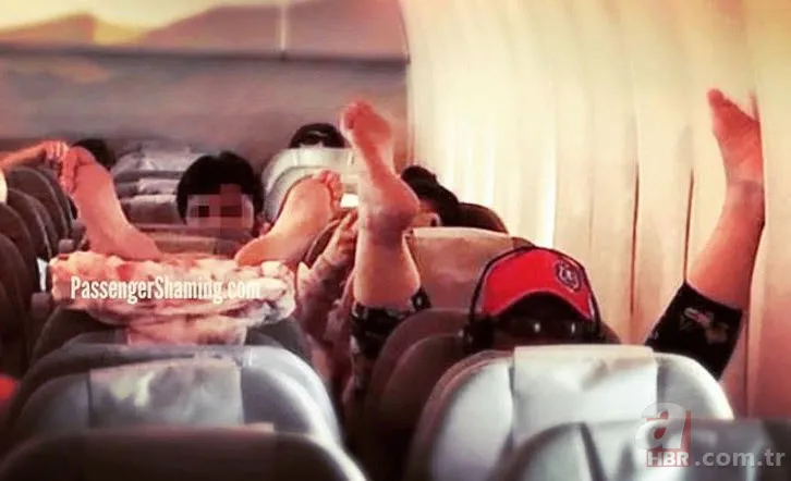 Uçakta iğrenç olay şoke etti! Görenler hayretler içinde kaldı... 7