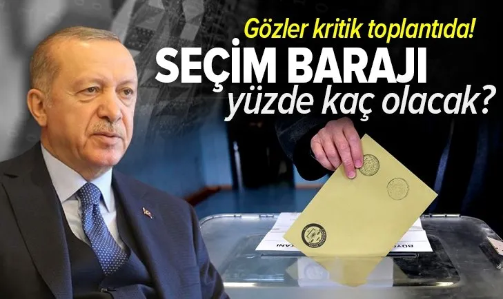 Son dakika: AK Parti MYK’da gündem yeni seçim kanunu! İşte yeni seçim barajı ve kurallar