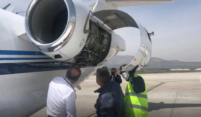Son dakika: Tarım Bakanı Bekir Pakdemirli'nin uçağı havada arızalandı! Acil iniş yaptı - 4