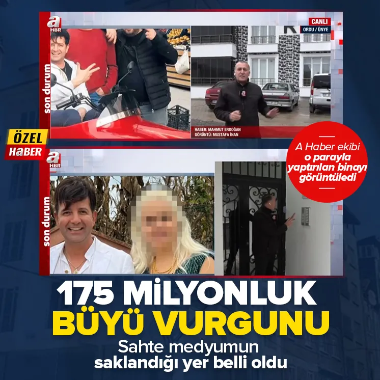 175 milyonluk büyü vurgunu!