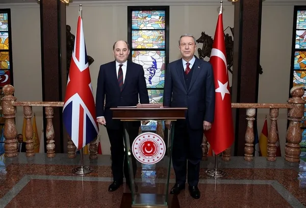 Son dakika: Bakan Hulusi Akar, İngiliz mevkidaşı Ben Wallace ile görüştü - 2
