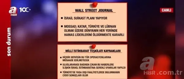 MOSSAD’ın olası operasyonunda Türkiye’nin karşı hamlesi ne olur? Emekli Albay ve Strateji Uzmanı İbrahim Keleş A Haber'de anlattı 12