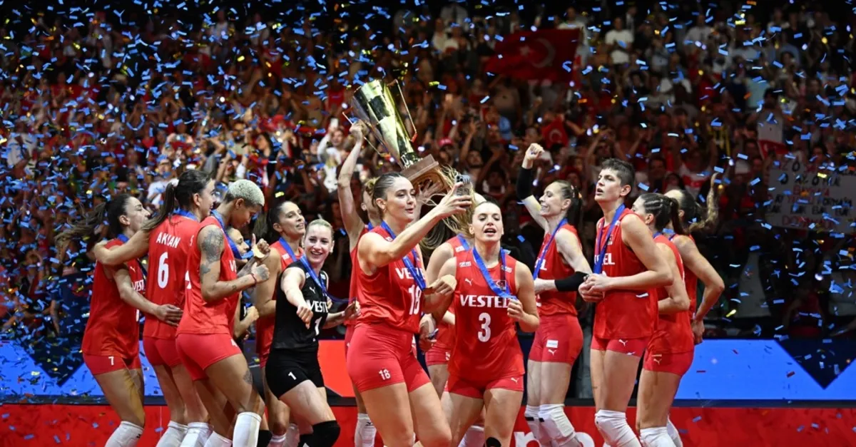 Hem filenin hem de Avrupa'nın sultanları! Kızlarımız tarih yazdı...
