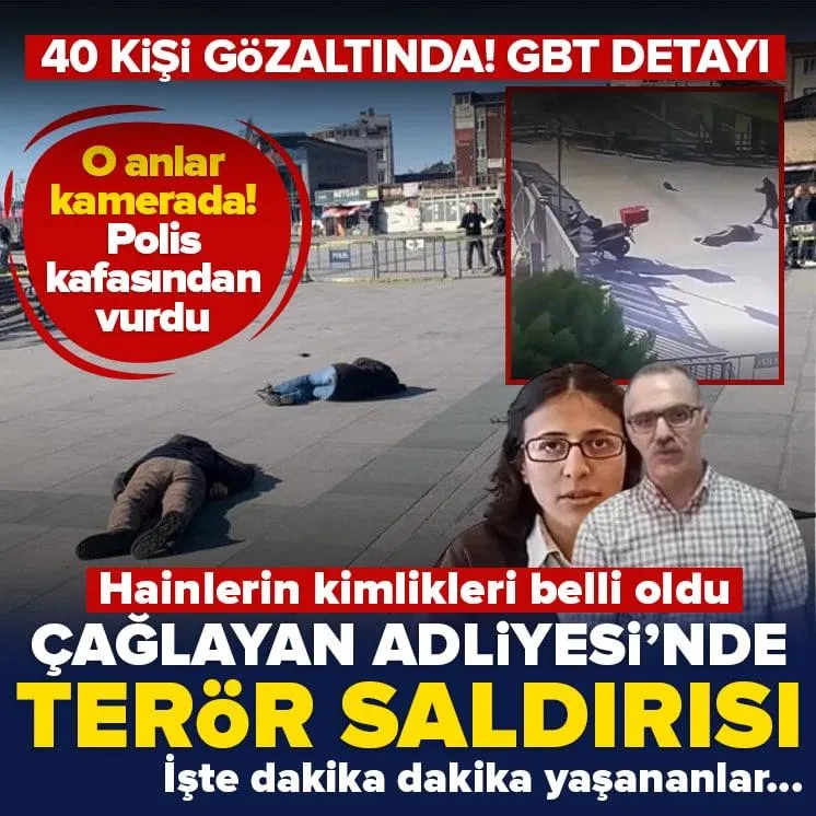 Çağlayan Adliyesi’nde terör saldırısı girişimi