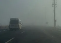 Diyarbakır'da sis etkisini sürdürüyor