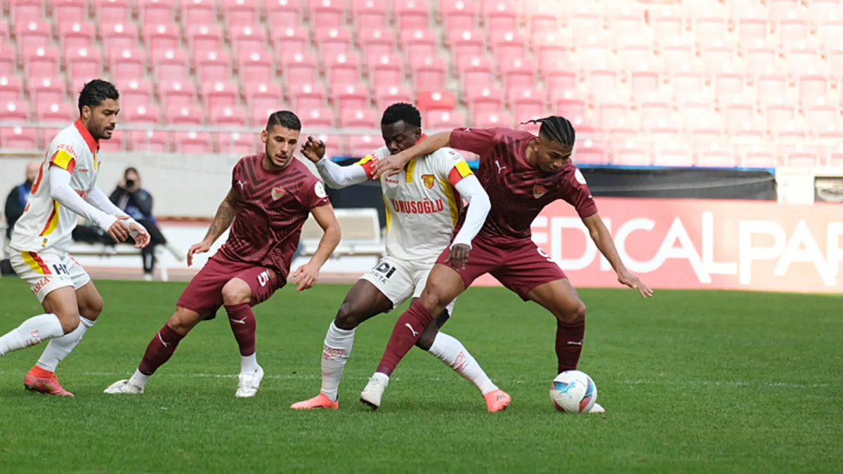 Mersin'de puanlar paylaşıldı: Hatayspor ile Göztepe berabere kaldı
