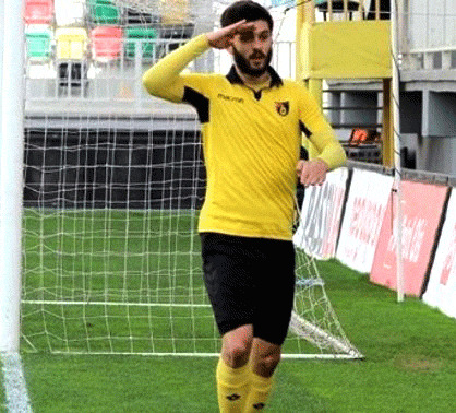 Golü attı, Afrin’deki asker kardeşine selamı çaktı