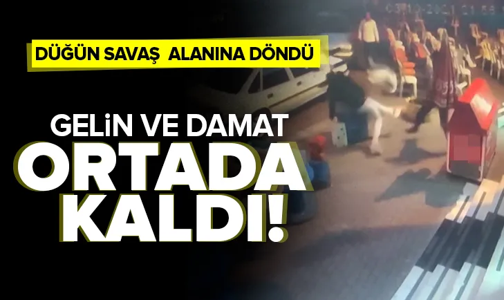 Denizli’de magandalar tüfekle düğün bastı!