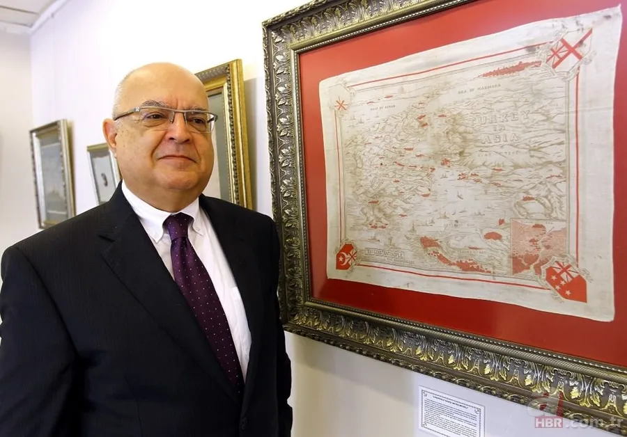 Mendilde kalan işgal bayrağı 1