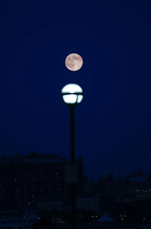 New York’ta ’Süper Ay’ heyecanı