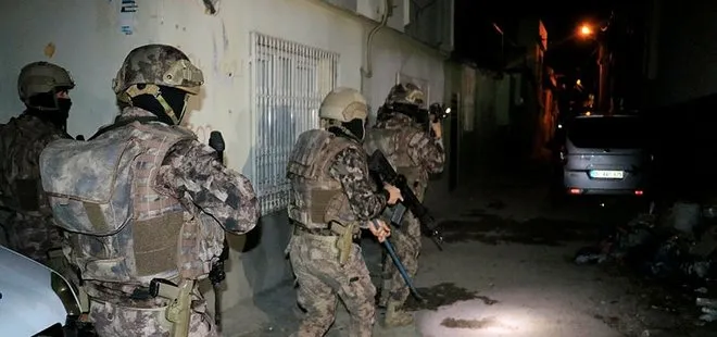 Adana’da şafak vakti uyuşturucu operasyonu