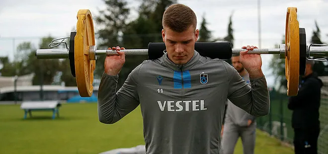 Trabzonspor’a Alexander Sörloth’tan güzel haber
