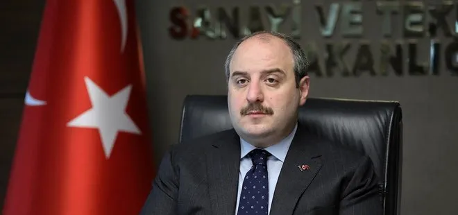 Son dakika:  Sanayi ve Teknoloji Bakanı Mustafa Varank’tan flaş açıklama