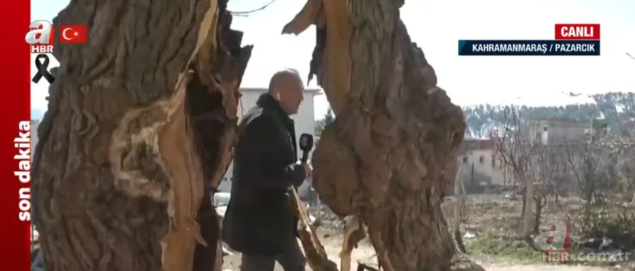 Görenler hayrete düştü! DEPREMİN merkez üssü Kahramanmaraş Pazarcık'ta ÇARPICI manzara... A Haber muhabiri: Meslek hayatımda ilk kez... 13