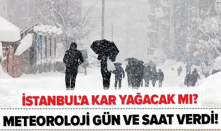 istanbul a kar yağacak mı