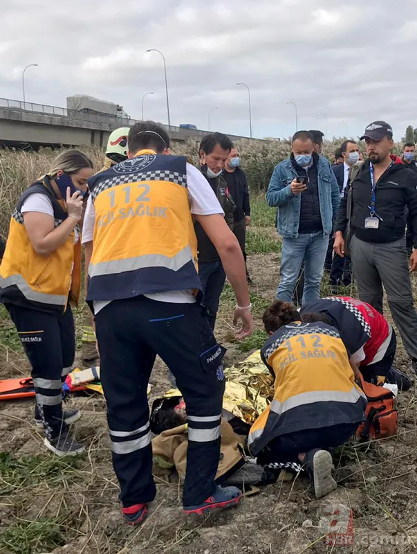 Son dakika: İstanbul Büyükçekmece'de eğitim uçağı düştü! A Haber olay yerinde 20