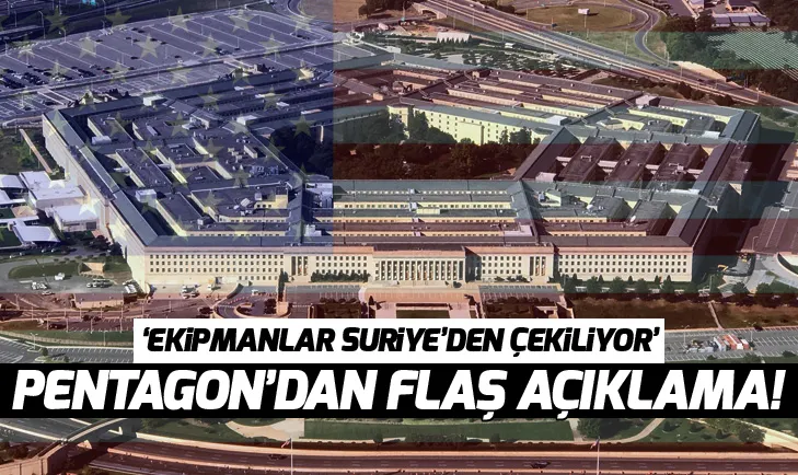 ABD, Suriyeden ekipman çekmeye başladı