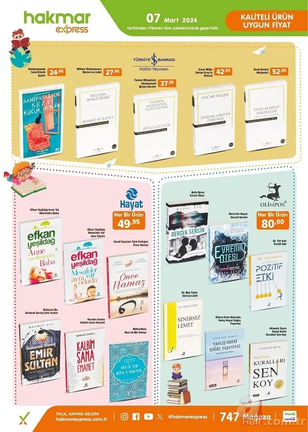 Hakmar’da Sıvıyağ, Un, Şeker, Pirinç, Tost Peyniri, Kırmızı et ve Kıymaya büyük indirim! (13-18 MART 2024) İNDİRİM KATALOĞU 17