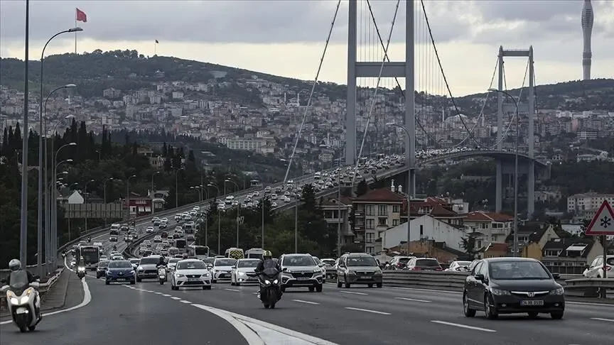 15 Temmuz Şehitler Köprüsü bağlantılarında trafik durdurulacak. (Fotoğraf: AA)
