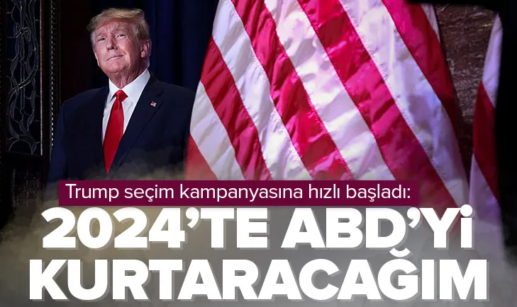 Trump, 2024 seçimleri için kampanyalara başladı