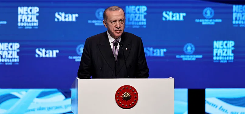 Başkan Erdoğan'dan Necip Fazıl Ödülleri'nde önemli açıklamalar