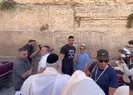 Ağlama duvarında Yahudilerle dua etti