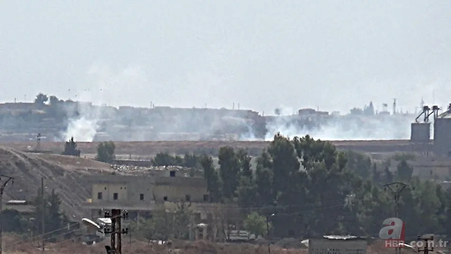 Türkiye'nin operasyon hazırlığı sonrası teröristler tünel ve hendek kazıyor 1