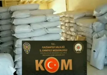 Gaziantep'te 15 ton kaçak çay ele geçirildi