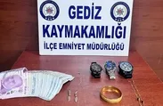 Gediz’de 3 hırsızlık zanlısı tutuklandı