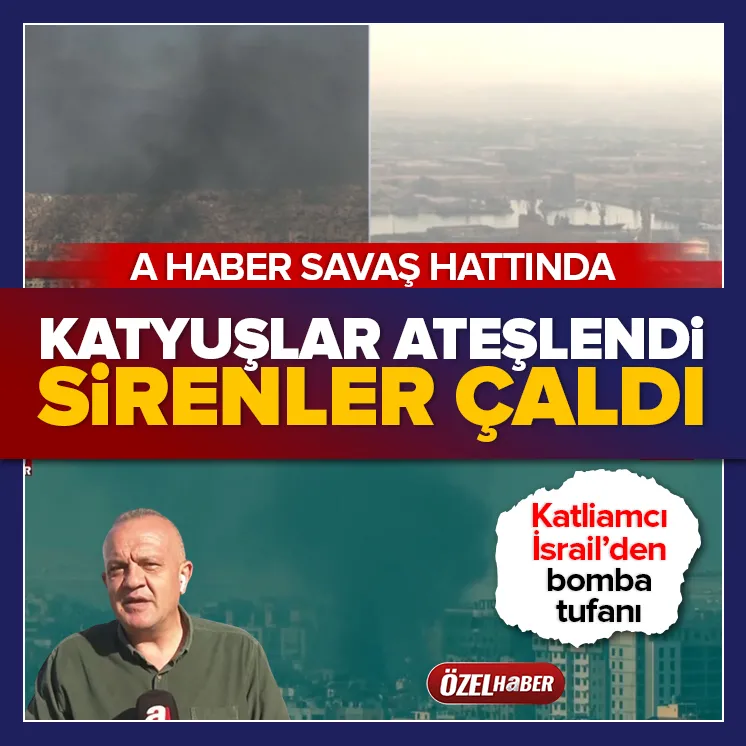 Katyuşalar ateşlendi! İsrail’de sirenler çaldı